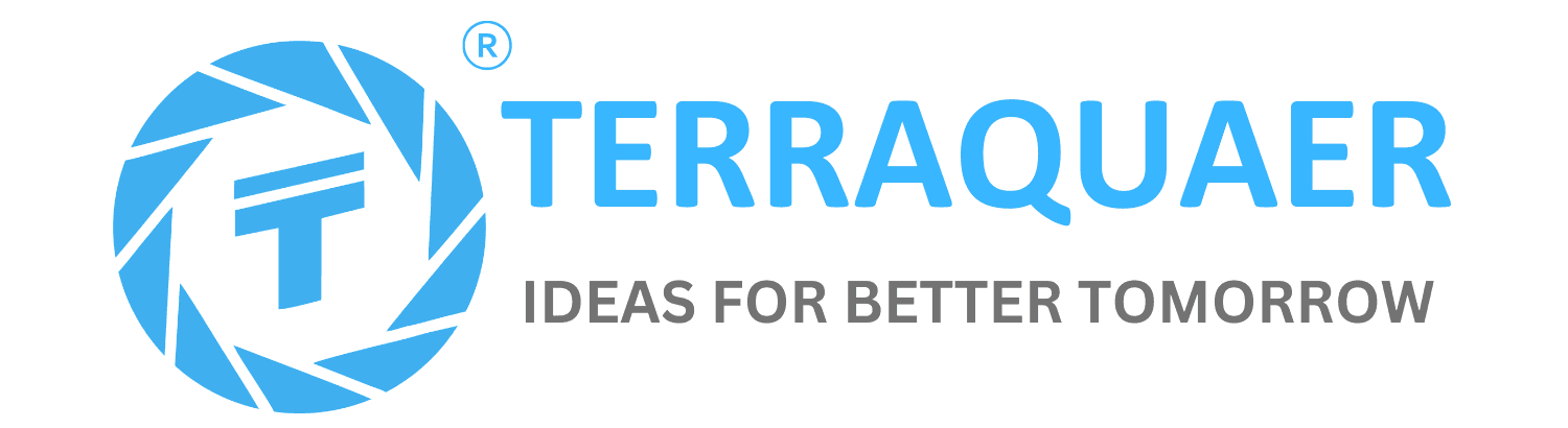 Terraquaer Logo With Text